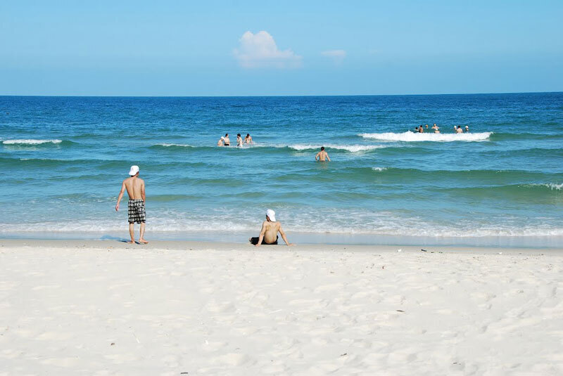 Beautiful beaches in Quang Ninh